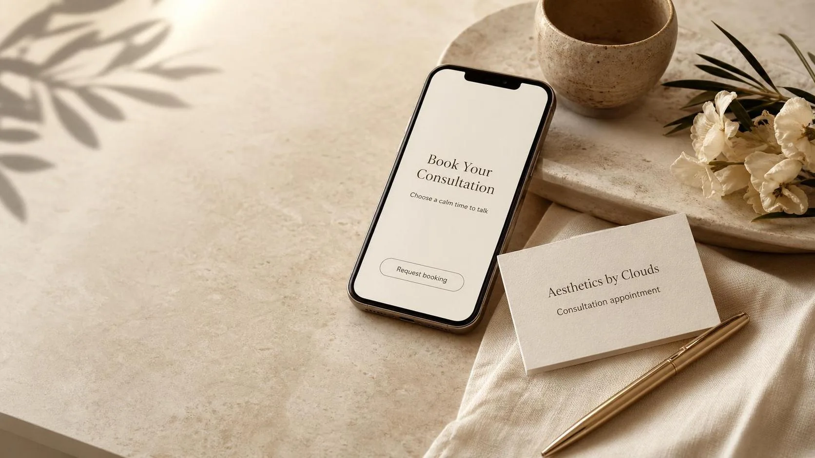 Professional appointment planning at Aesthetics by Clouds