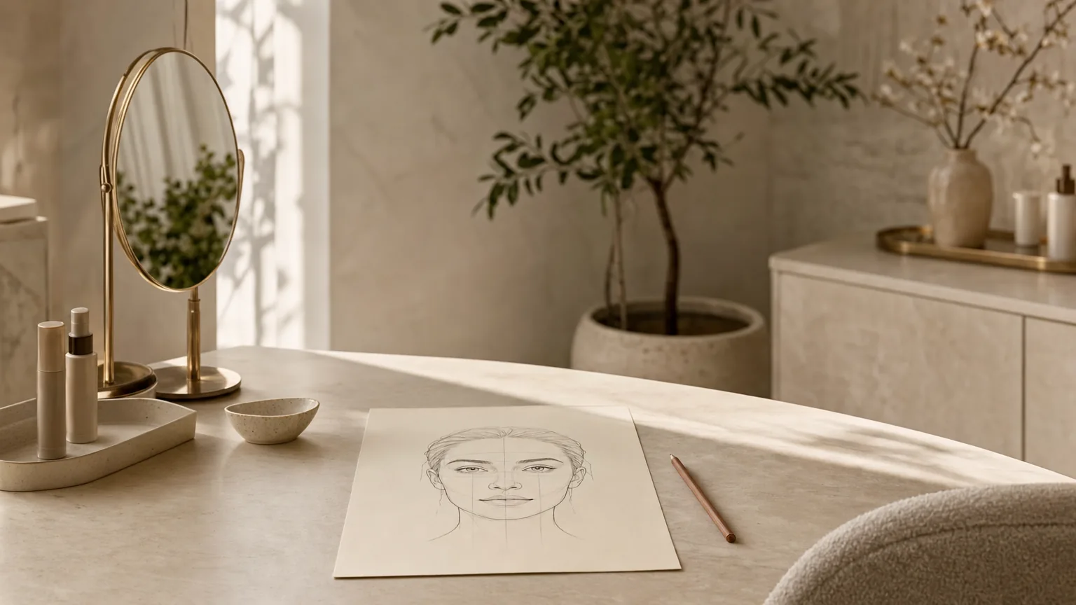 Facial balance and contour assessment at Aesthetics by Clouds, Abingdon